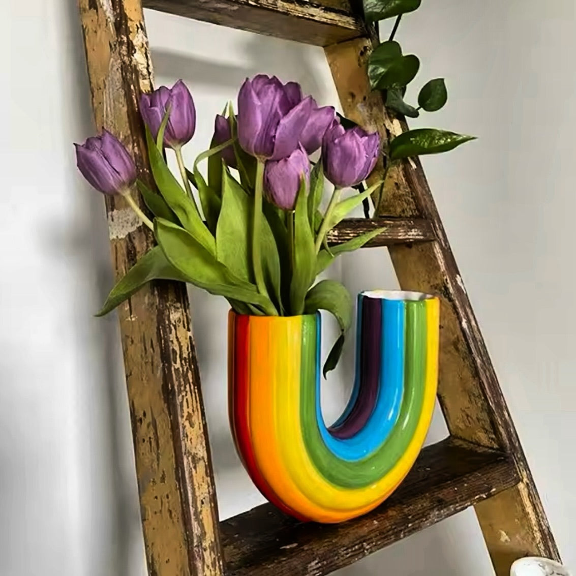 Florero Arco Iris